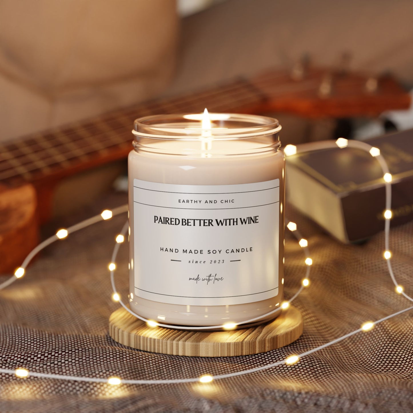 Paired Better With Wine Scented Soy Candle, 9oz