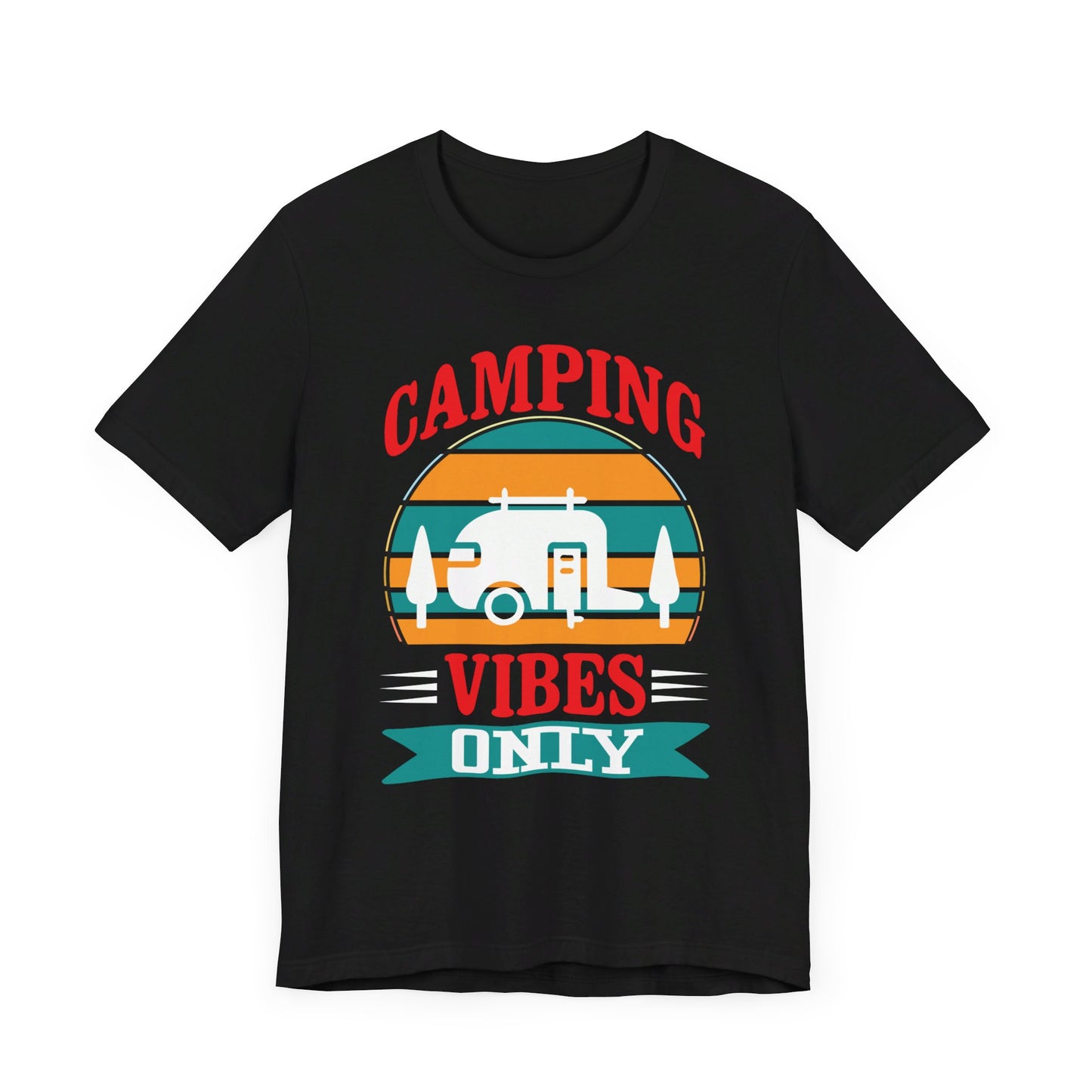 Camping Vibes Only - Tshirt For Women - Tshirt For Men - Unisex Jersey Short Sleeve Tee