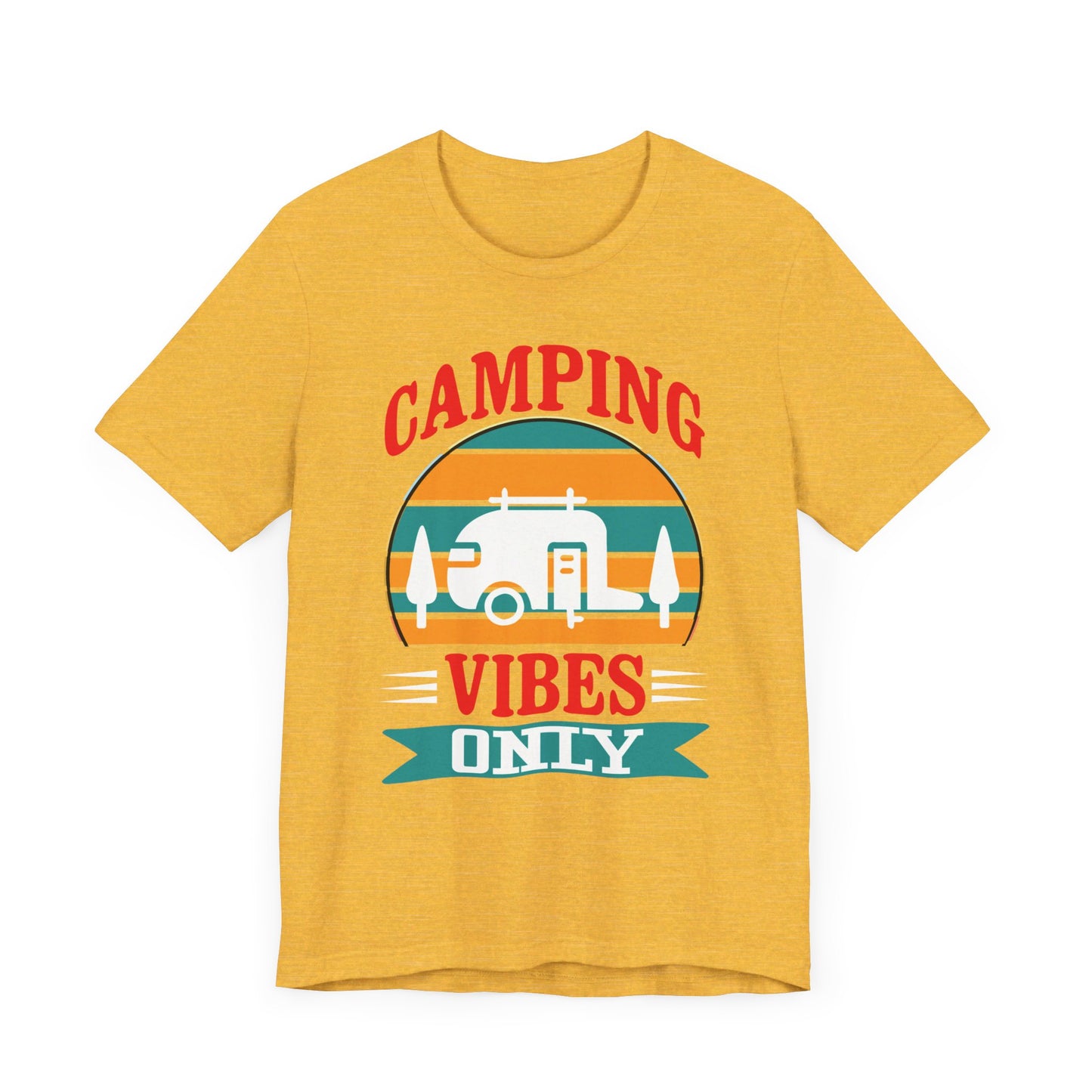 Camping Vibes Only - Tshirt For Women - Tshirt For Men - Unisex Jersey Short Sleeve Tee