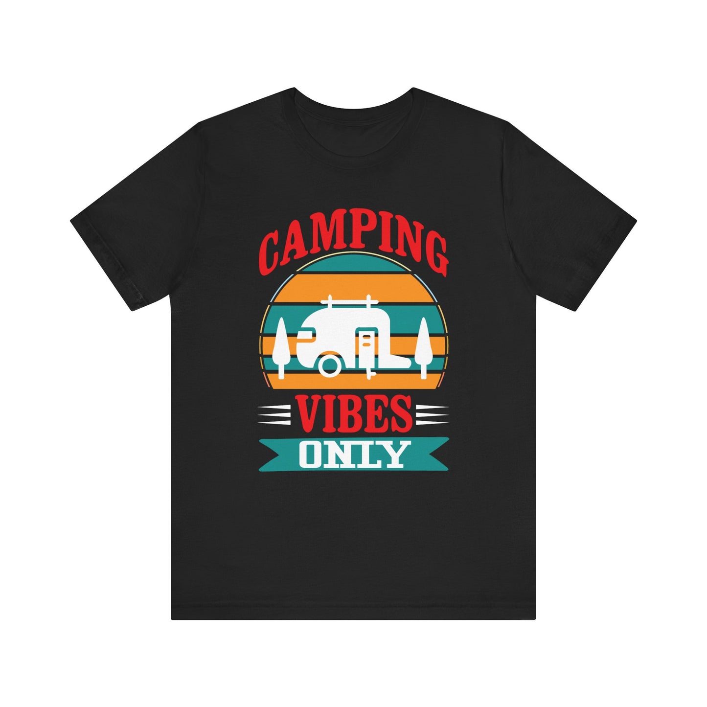 Camping Vibes Only - Tshirt For Women - Tshirt For Men - Unisex Jersey Short Sleeve Tee