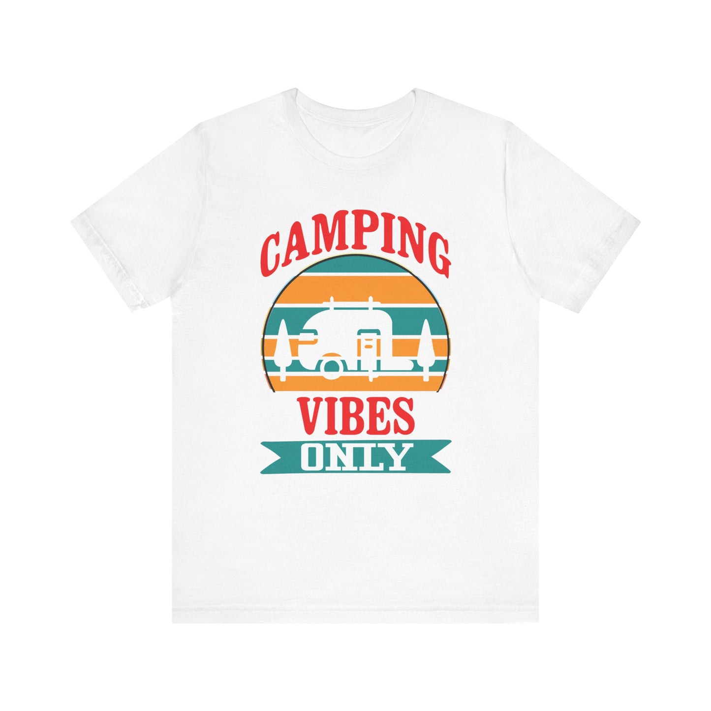 Camping Vibes Only - Tshirt For Women - Tshirt For Men - Unisex Jersey Short Sleeve Tee